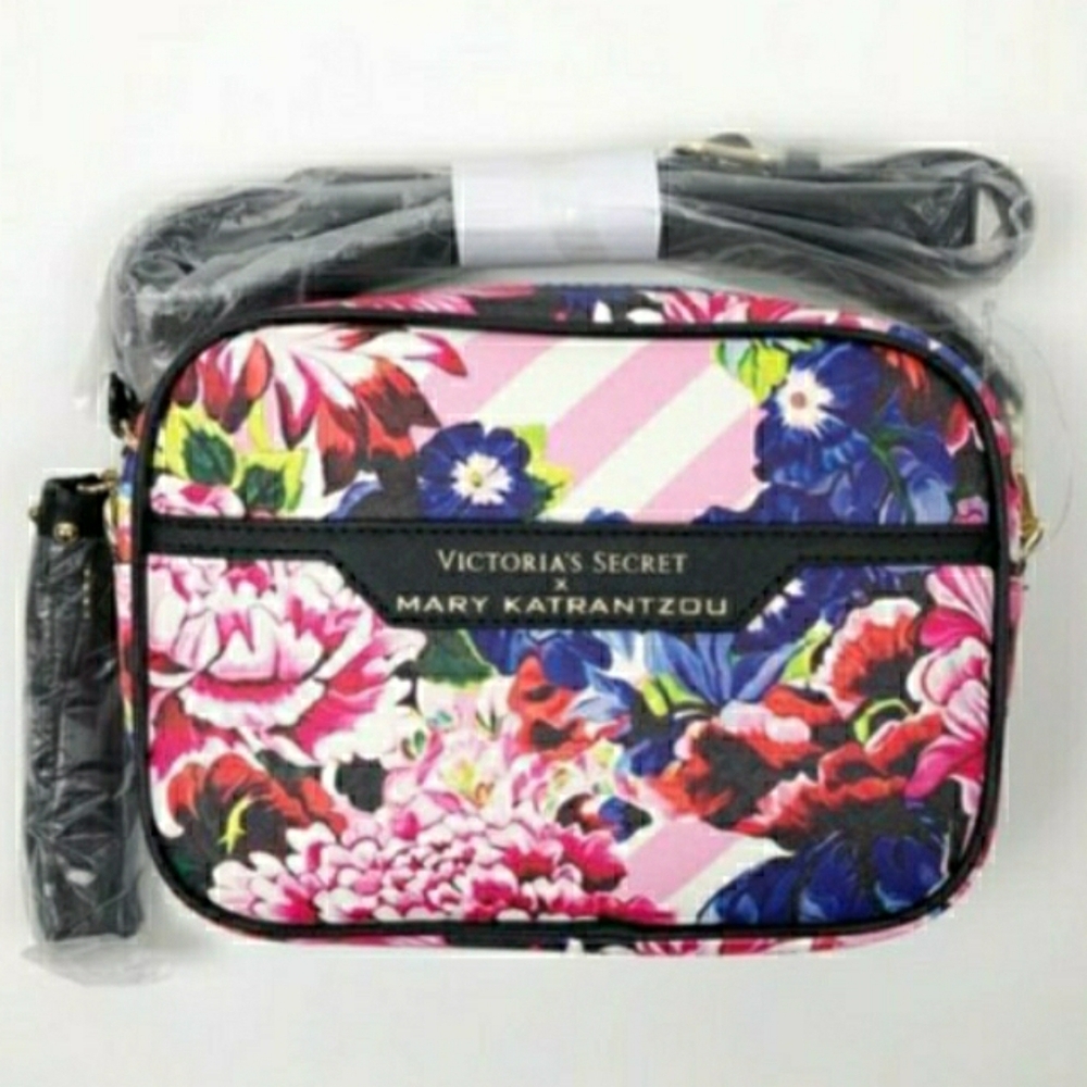 Victoria's Secret Crossbody Bag X Mary Katrantzou Artist NWT ๐ RET $88- - Picture 8 of 10